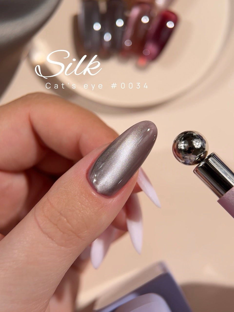 DNKa' Esmalte Semi #0034 Silk Cat Eye, 12ml