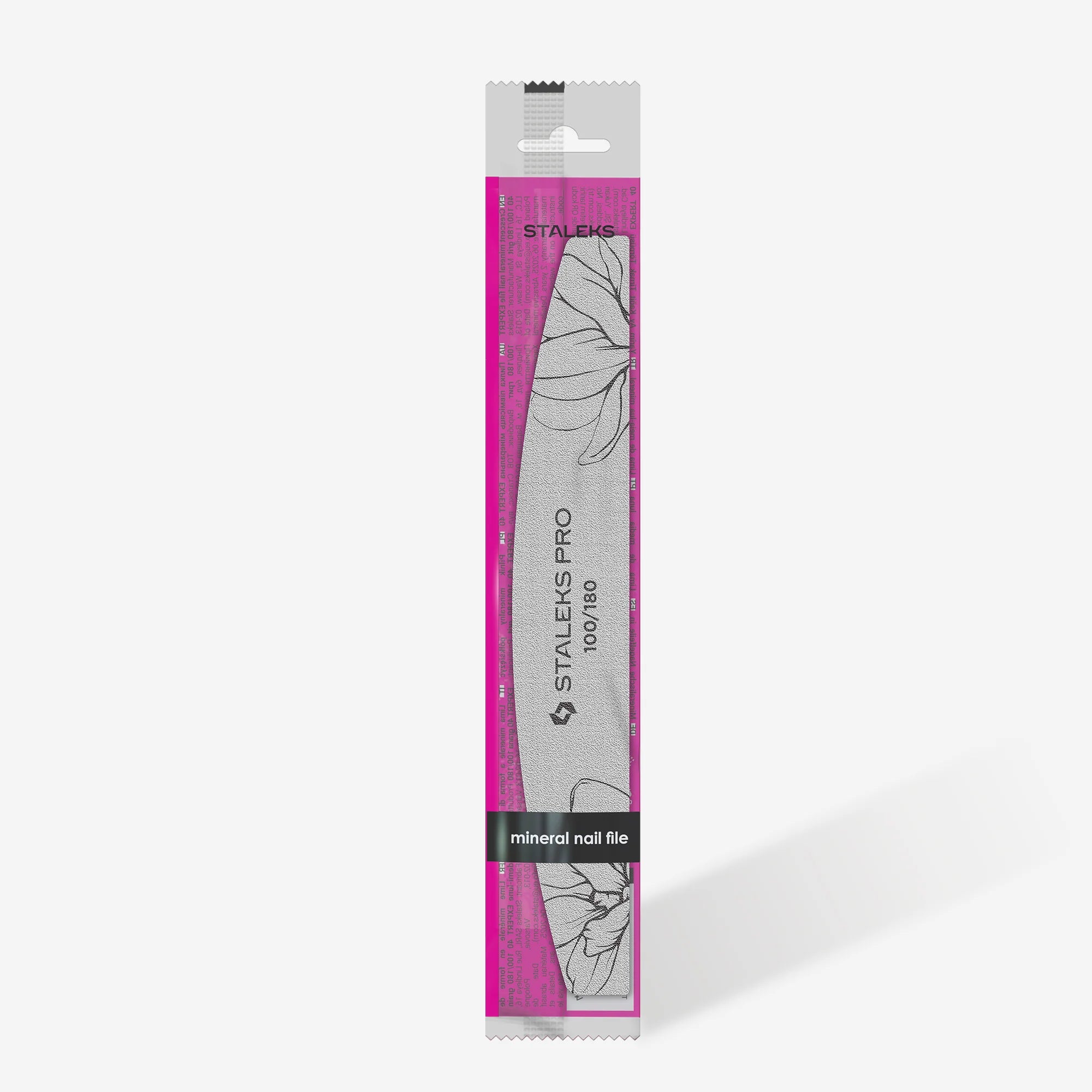 Lima mineral curva para uñas EXPERT 40 grano 100/180