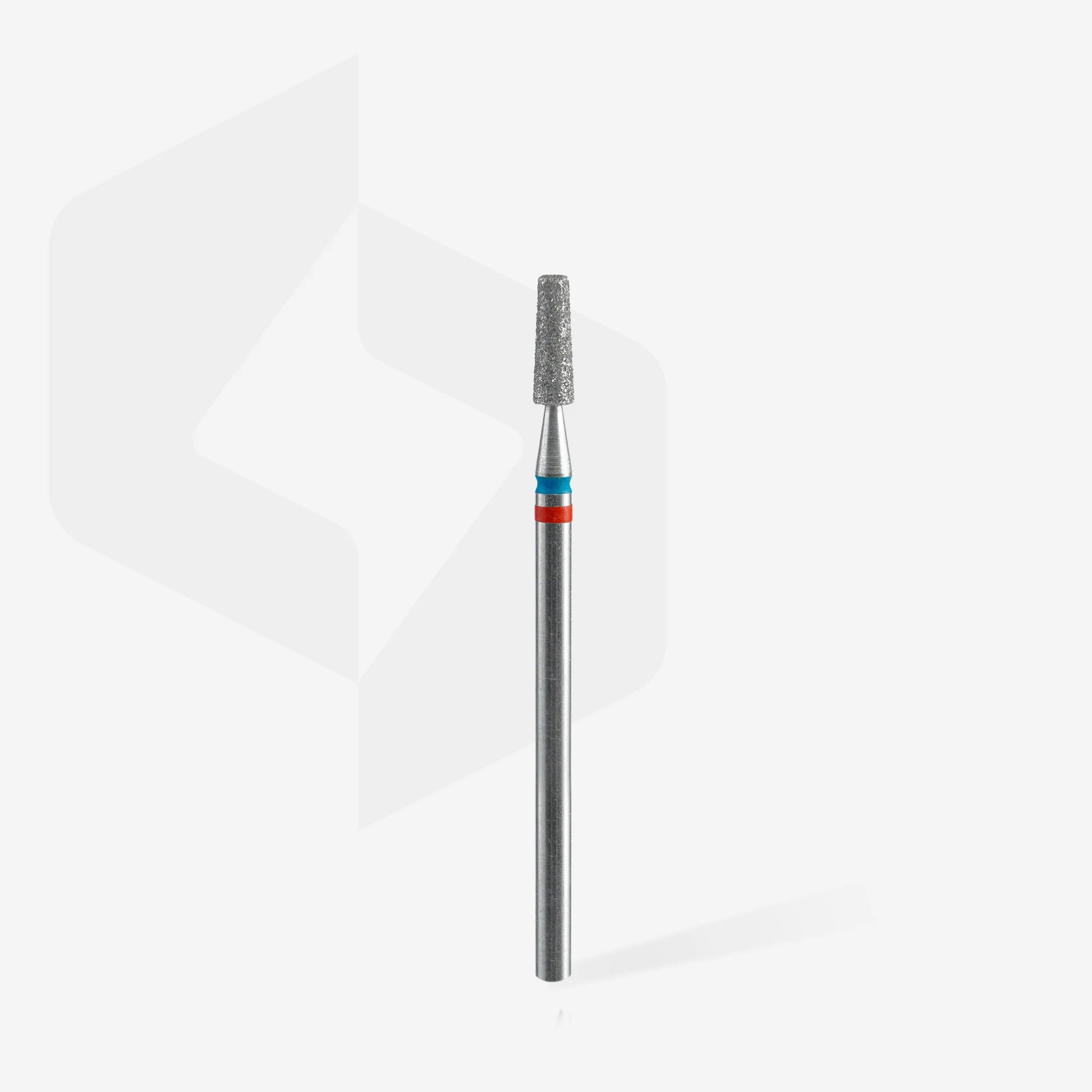 DUO Fresa diamantada para piel "cono" rojo-azul EXPERT diámetro 2,5 mm/ parte útil 8 mm