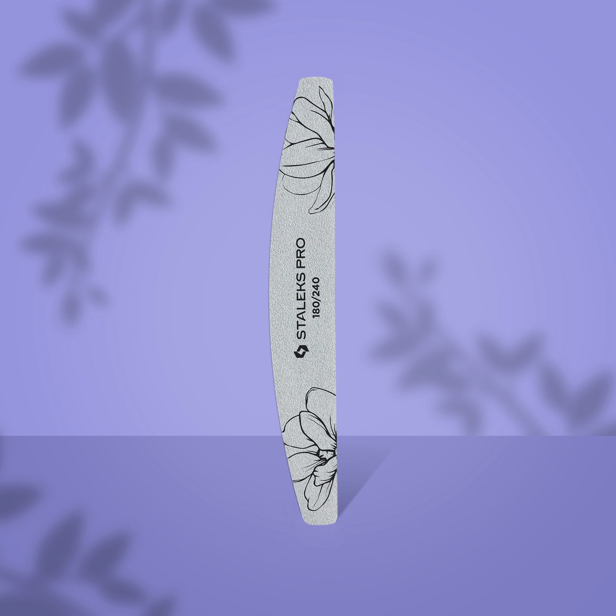 Lima de uñas mineral Crescent EXPERT 40 grano 180/240 (25 uds.)