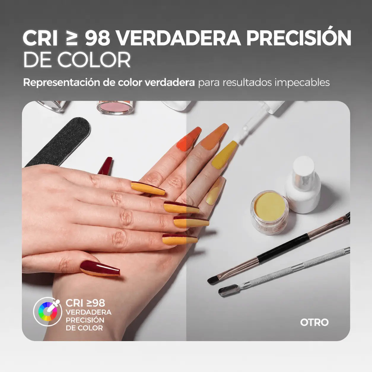 Luz Premium para mesa de manicura - 4Blanc Relo Ultimate