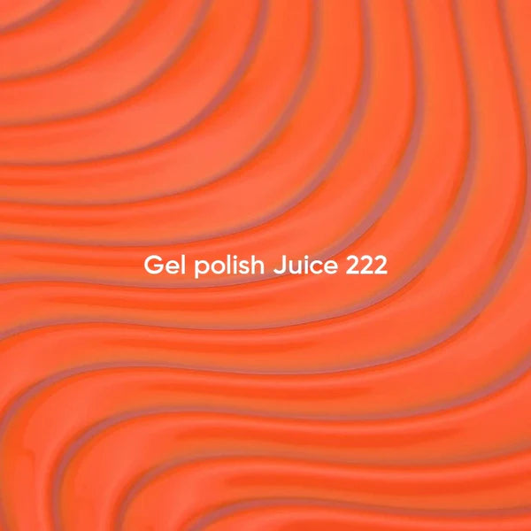 NAILSOFTHEDAY Gel Polish Juice 222 — naranja intenso, 10 ml