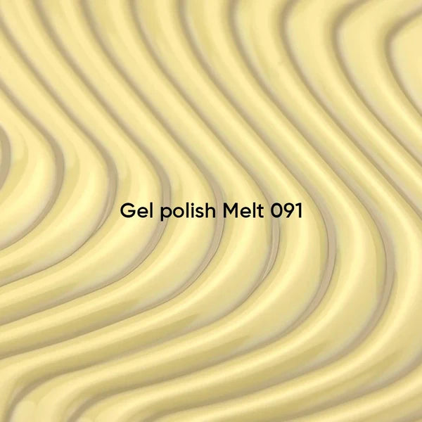 NAILSOFTHEDAY Gel polish Melt 091 — amarillo, 10 ml.