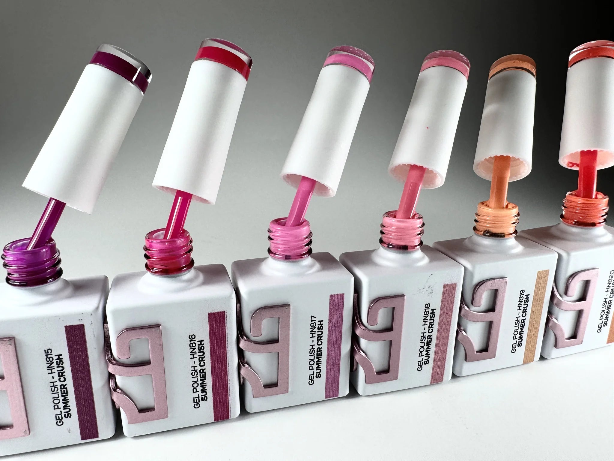 Summer Crush Collection - 12 Esmlates Semipermanentes, 10ml