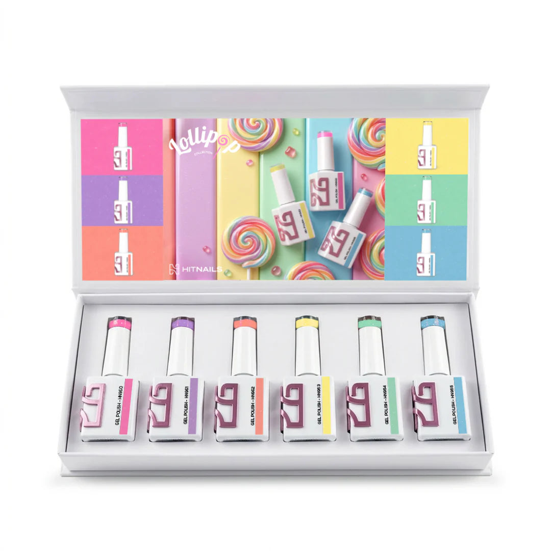 Lollipop Collection - 6 Esmaltes Semipermanentes, 10ml