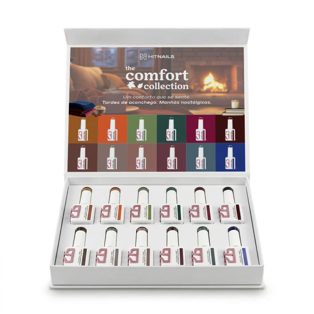 The Comfort Collection - 12 Esmaltes Semipermanente, 10ml