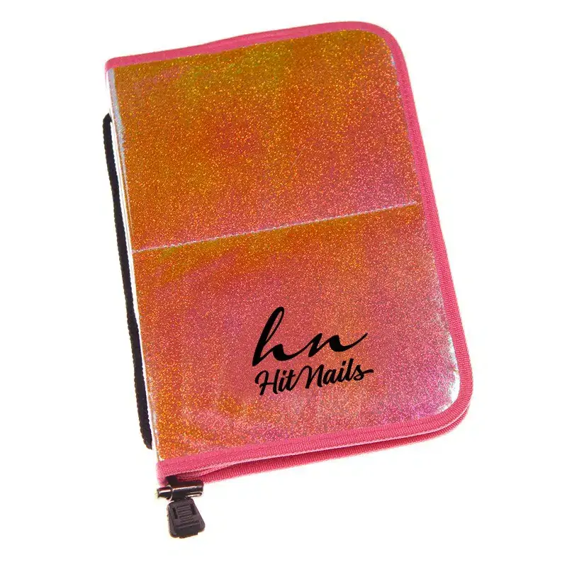 Estuche para Pinceles Doble Glitter Pink