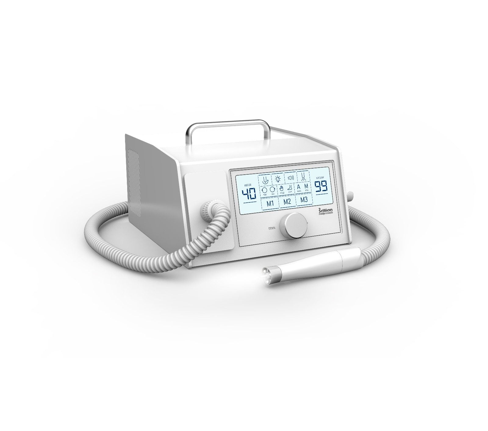 Torno Saeshin Brillian Medi-Pro Touch - Aspiración y Pantalla Táctil