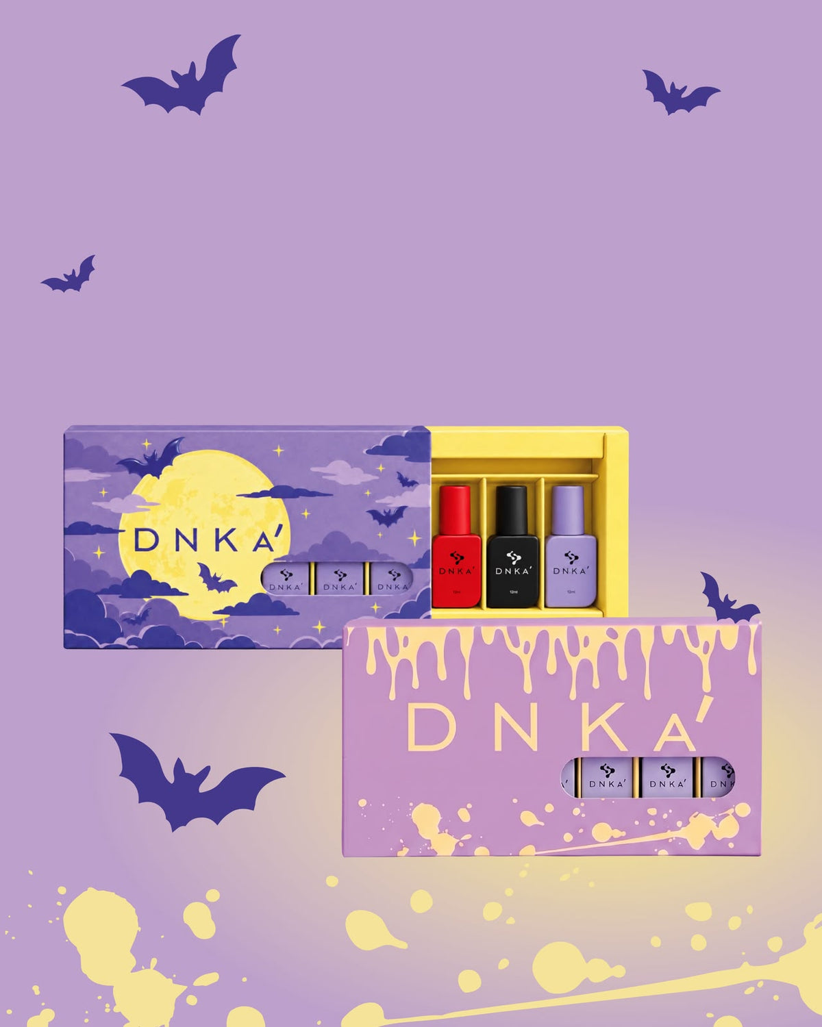 DNKa' Halloween in a Box (6 Esmaltes x 12 ml)