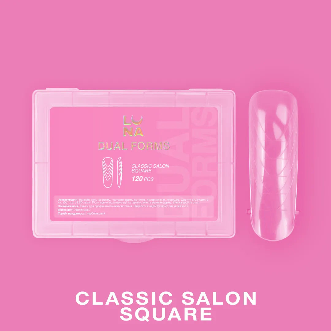 LUNAmoon Dual Forms Salon Cuadradas Clasica