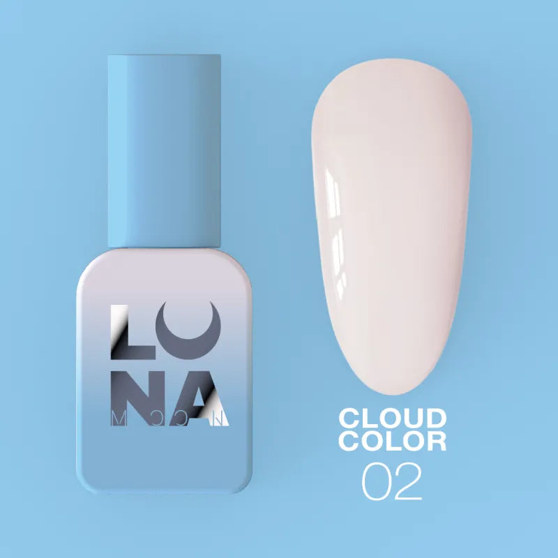 LUNAmoon Esmalte Semi Cloud Color Nº 02, 8ml
