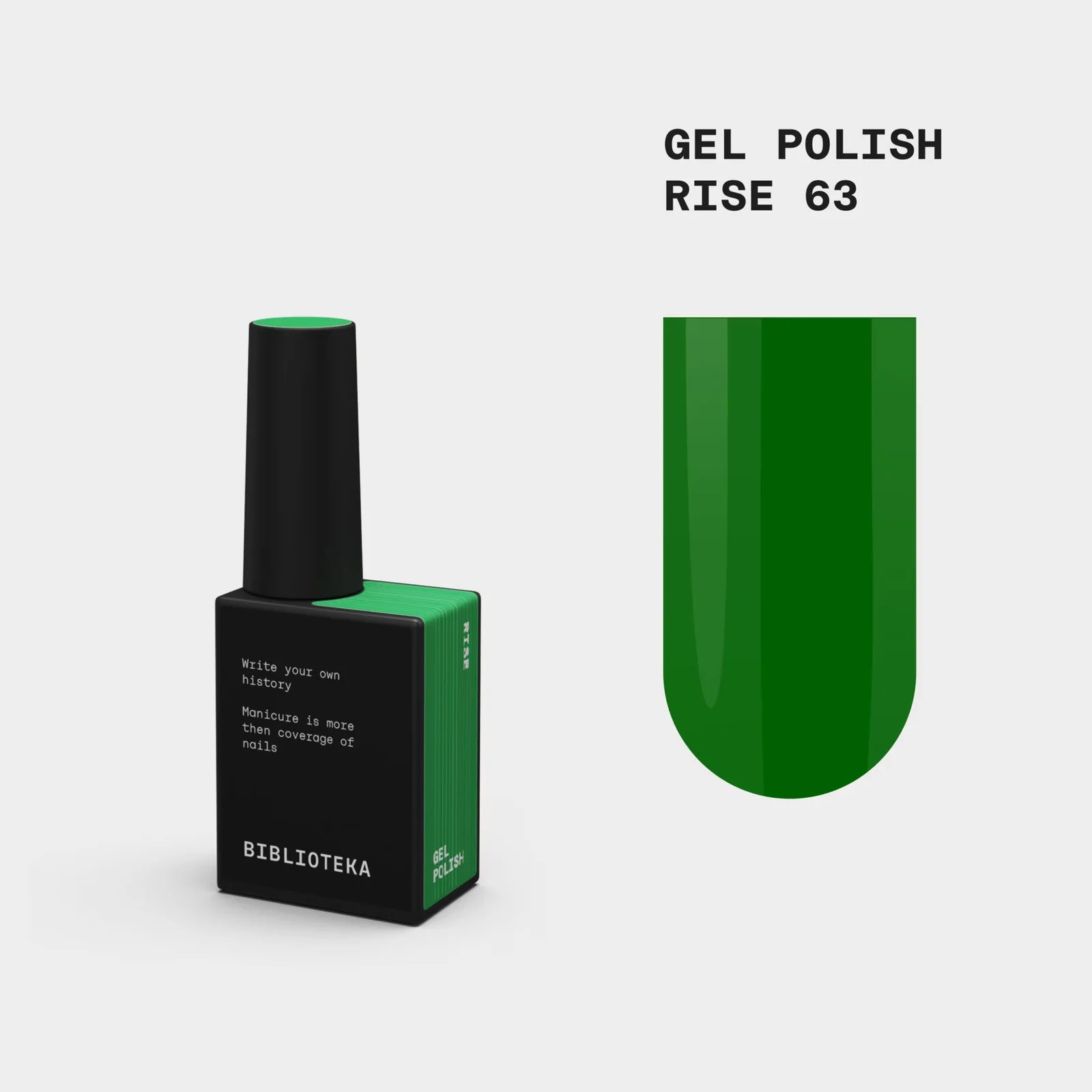 BIBLIOTEKA Gel Polish № 63 Rise, 10 ml