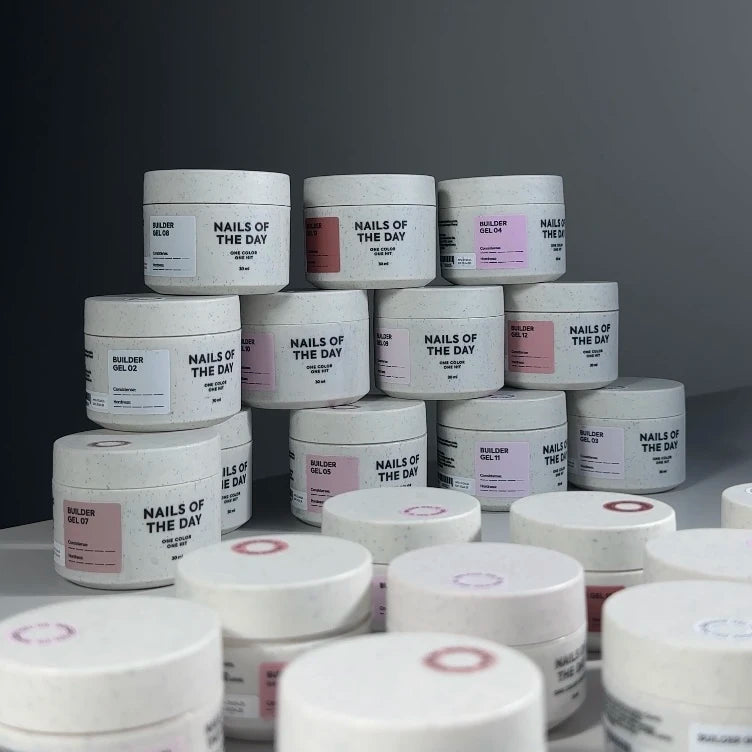NAILSOFTHEDAY Builder Gel 03 - Rosa Suave, 30 ml