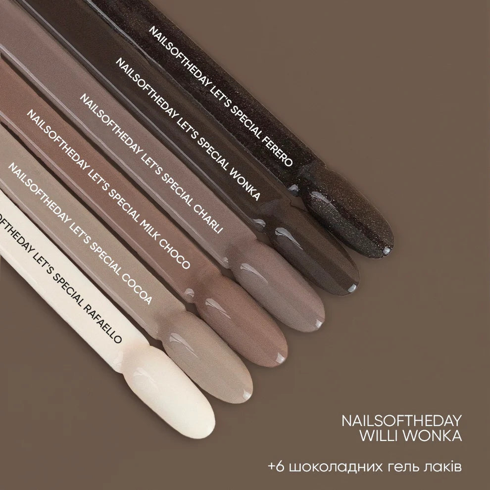 NAILSOFTHEDAY Let’s special Milk Choco — esmalte Chocolate, 10 ml