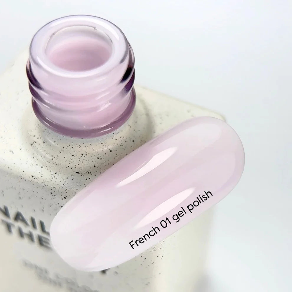 NAILSOFTHEDAY French 01 — esmalte rosa nude traslúcido, 10 ml
