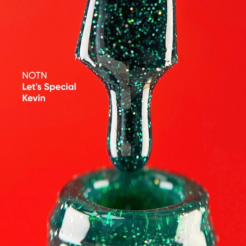 NAILSOFTHEDAY Let’s Special Kevin — Esmalte Verde Oscuro, 10 ml