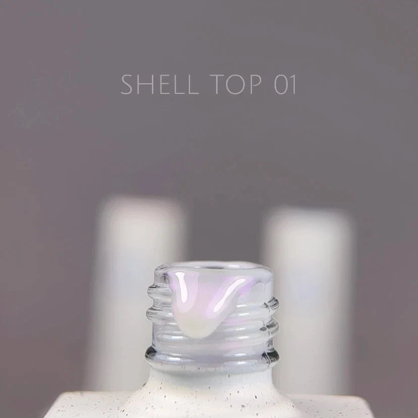NAILSOFTHEDAY Shell Top 01 — top perlado, 10 ml