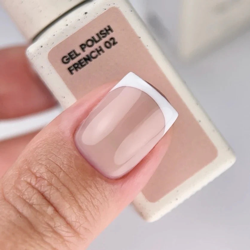 NAILSOFTHEDAY French 02 — esmalte beige nude traslúcido, 10 ml
