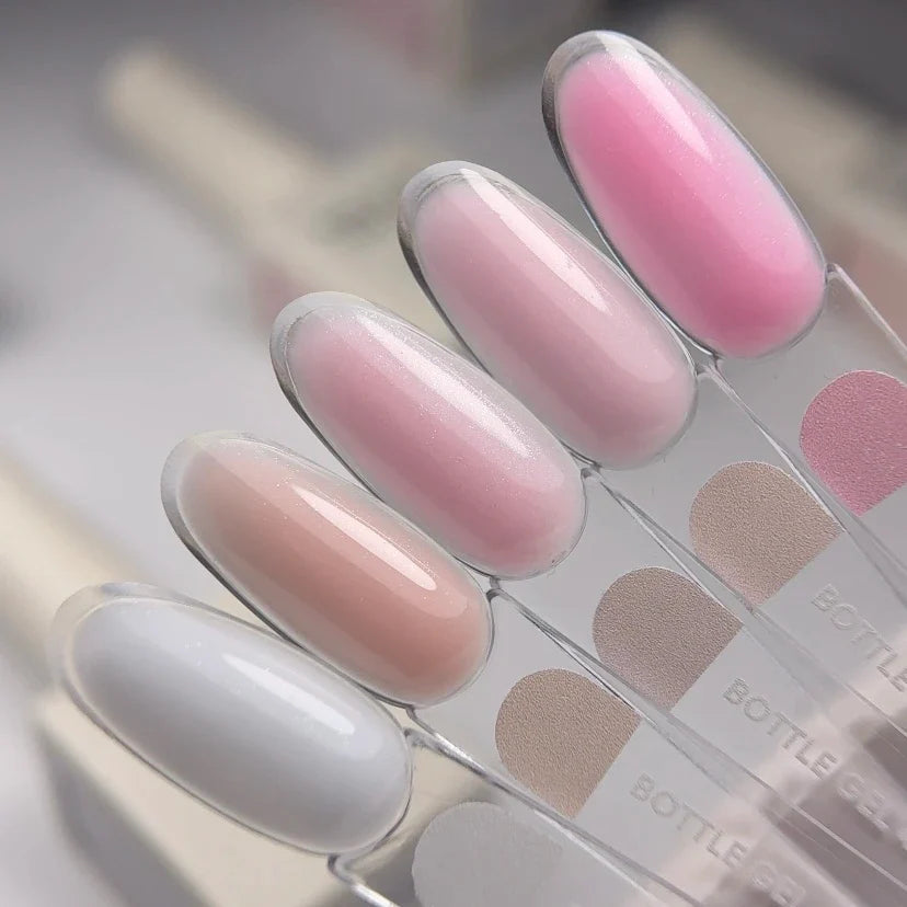 NAILSOFTHEDAY Bottle gel Shimmer 48 – Gel líquido, rosa, 10 ml