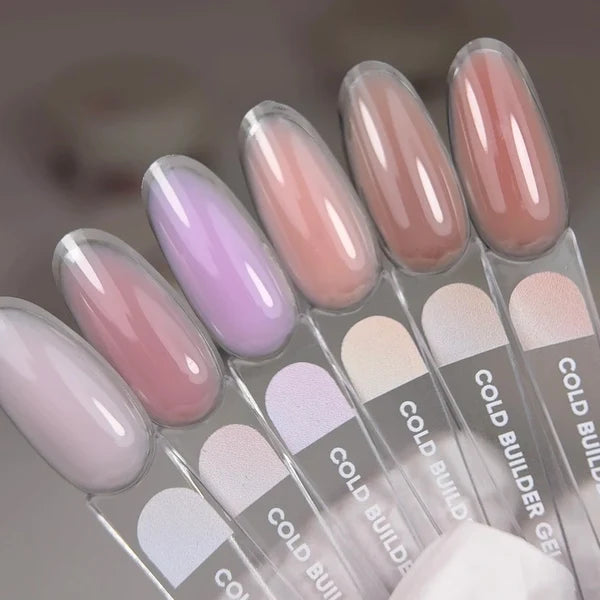 NAILSOFTHEDAY Cold Builder Gel 03 — gel constructor rosa para extensión de uñas, 15 ml.