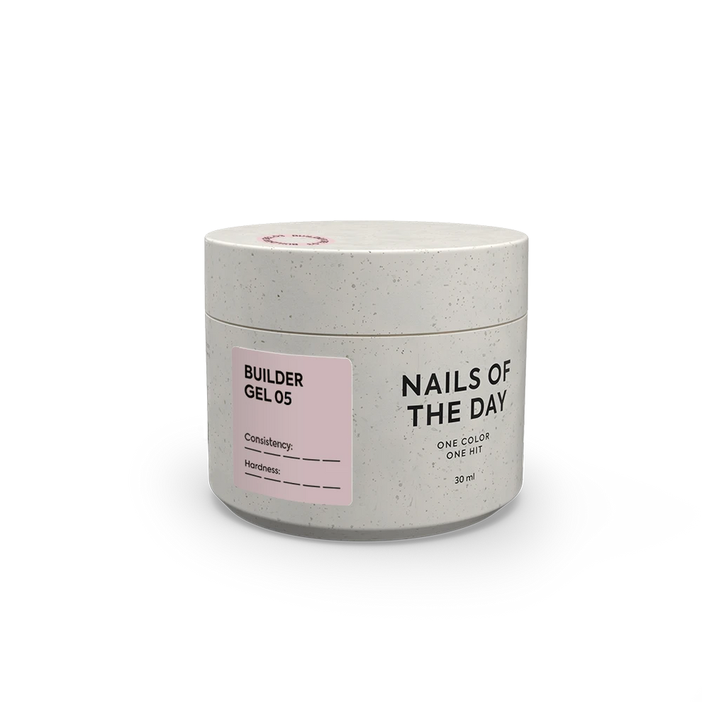 NAILSOFTHEDAY Builder Gel 05 - Nude, 30 ml