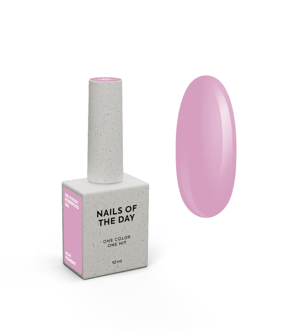 NAILSOFTHEDAY Gel Polish Rosewood 064 — Rosa Empolvado Terroso, 10 ml