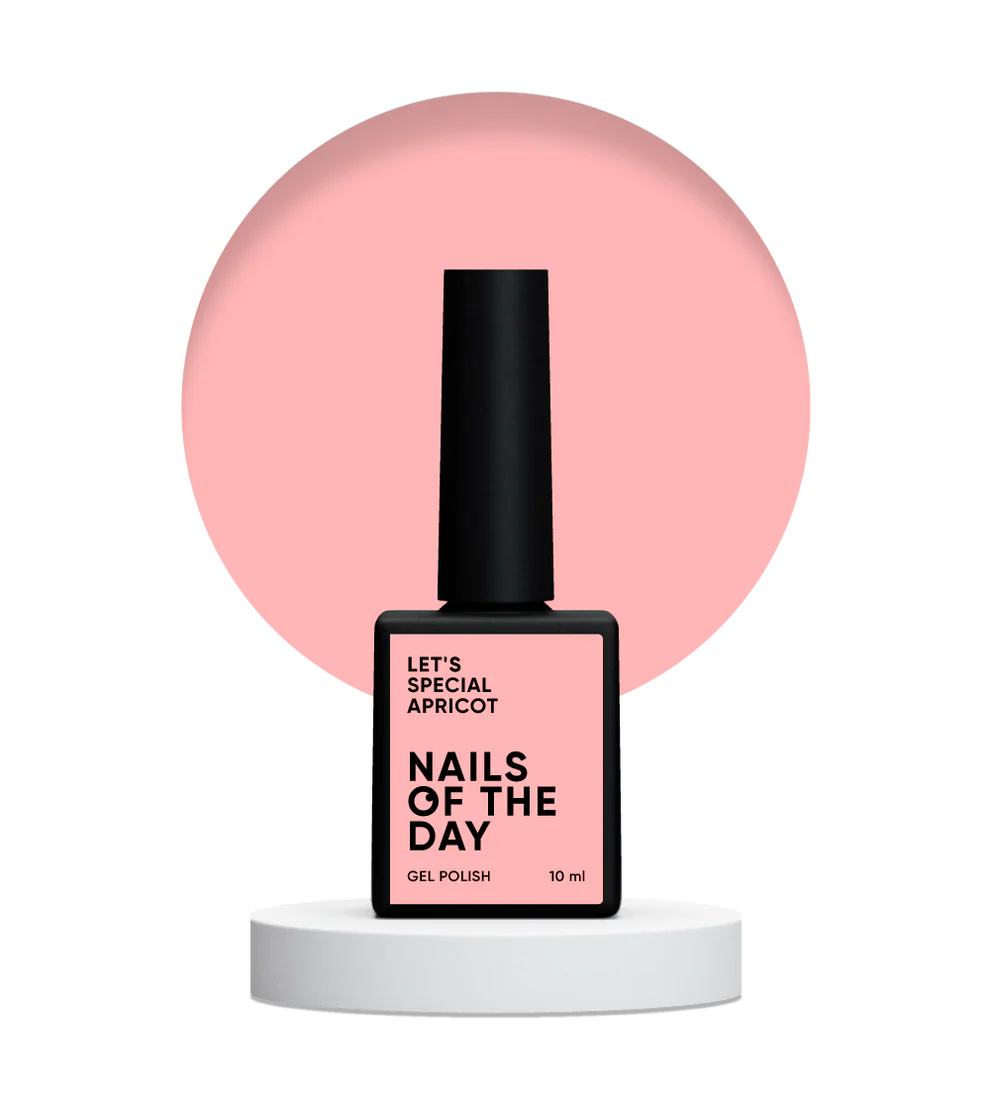 NAILSOFTHEDAY Let’s Special Apricot — esmalte semipermanente albaricoque, 10 ml
