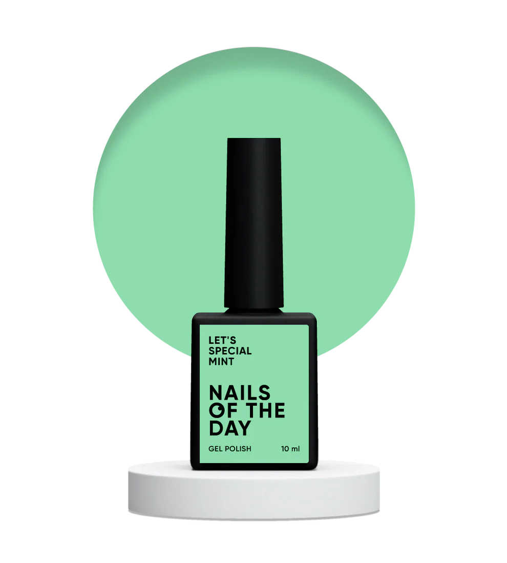 NAILSOFTHEDAY Let’s Special Mint — esmalte semipermanente menta, 10 ml