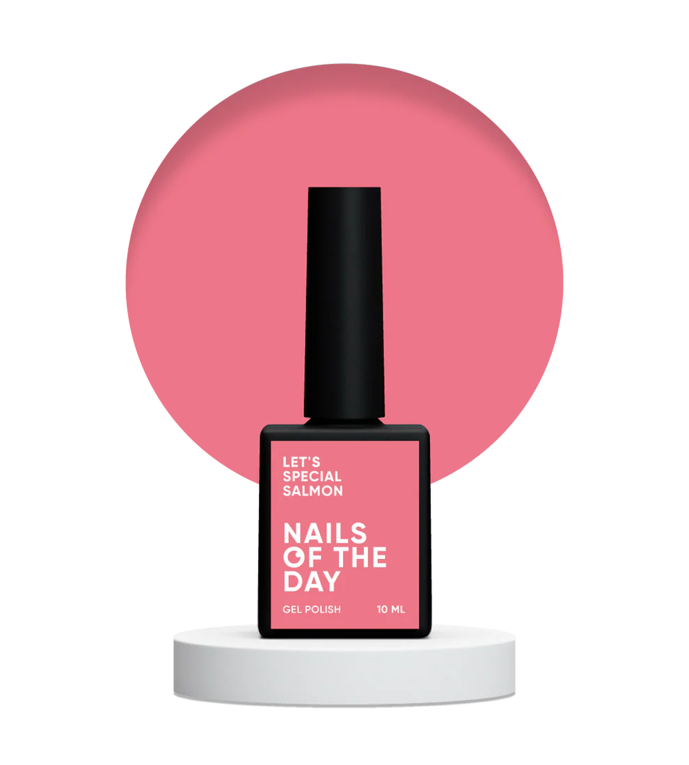 NAILSOFTHEDAY Let’s Special Salmon 193— esmalte semipermanente salmón, 10 ml