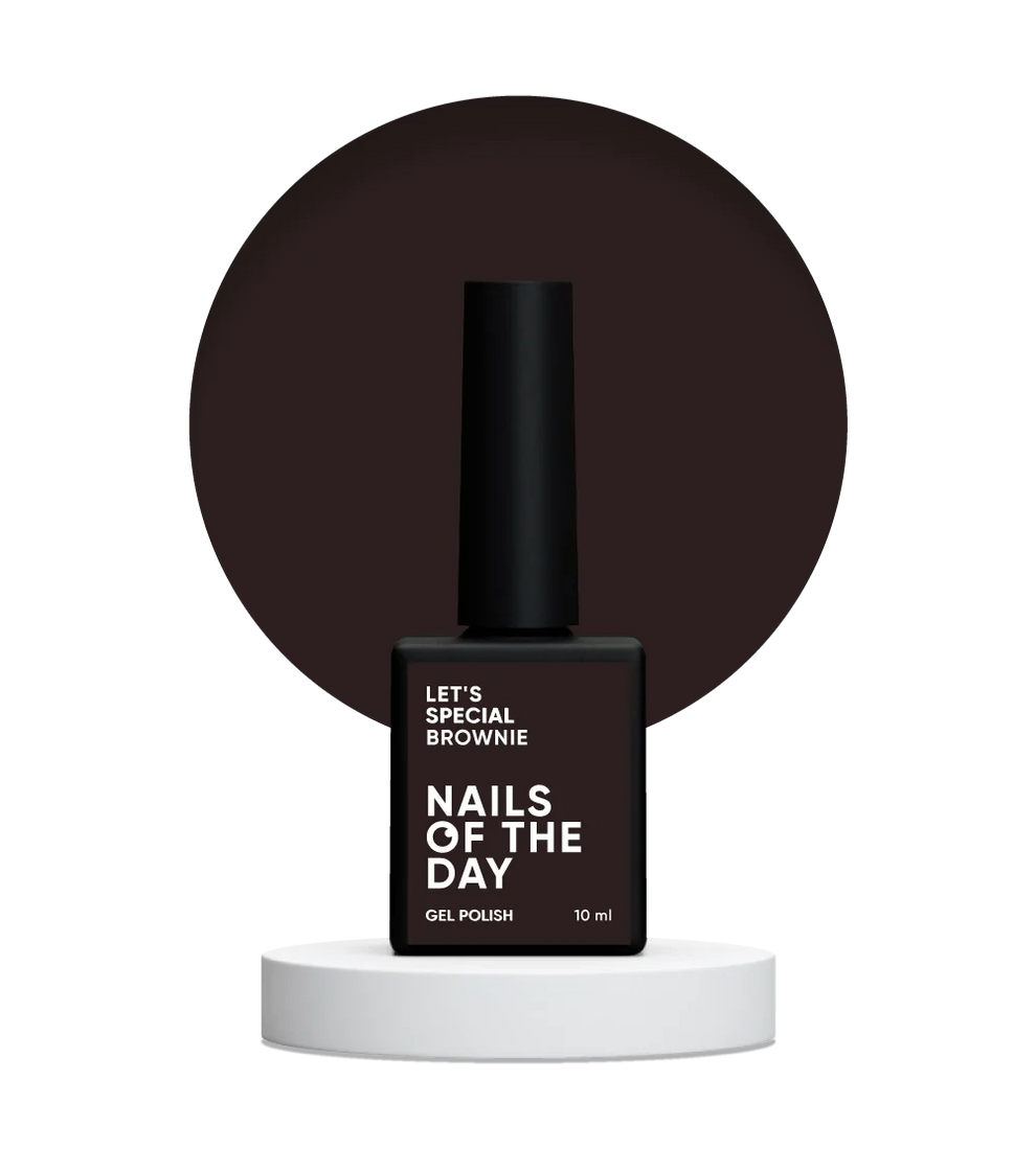 NAILSOFTHEDAY Let’s special Brownie — esmalte Marrón Frío, 10 ml