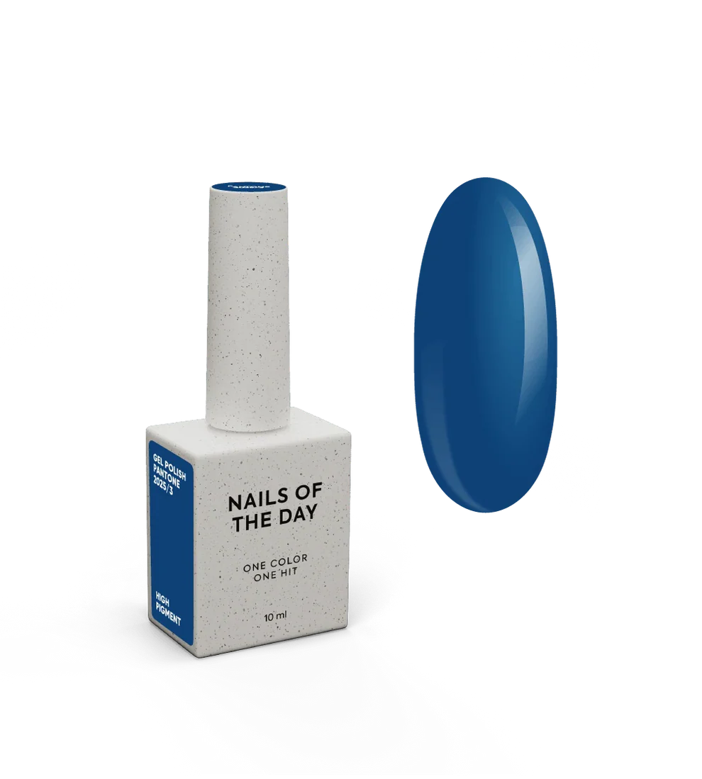 NAILSOFTHEDAY Let’s special Pantone2025/3 — esmalte azul oscuro, 10 ml