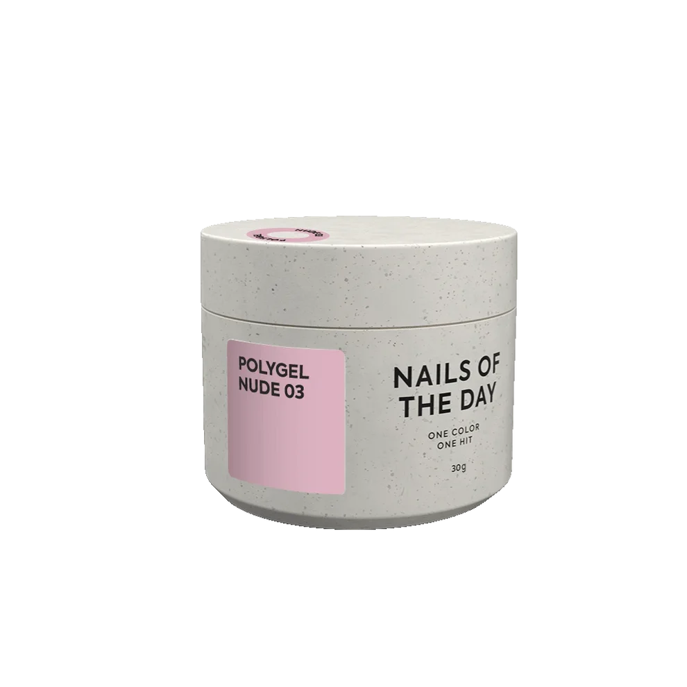 NAILSOFTHEDAY Acrygel Nude 03 — Acrygel rosa pálido, 30 g
