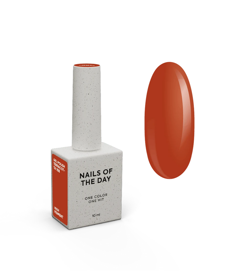 NAILSOFTHEDAY Let’s special Terracota — esmalte color ladrillo, 10 ml