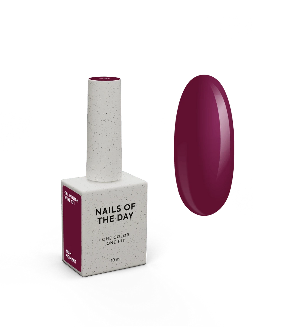 NAILSOFTHEDAY Let’s special Wine — esmalte color Vino, 10 ml