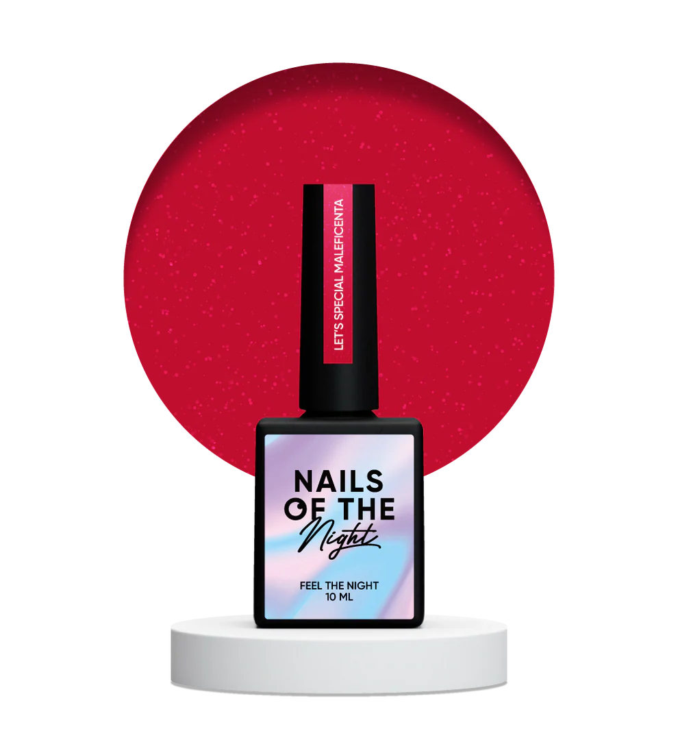 NAILSOFTHEDAY Let’s special Maleficienta — esmalte reflectante Rojo Oscuro, 10 ml