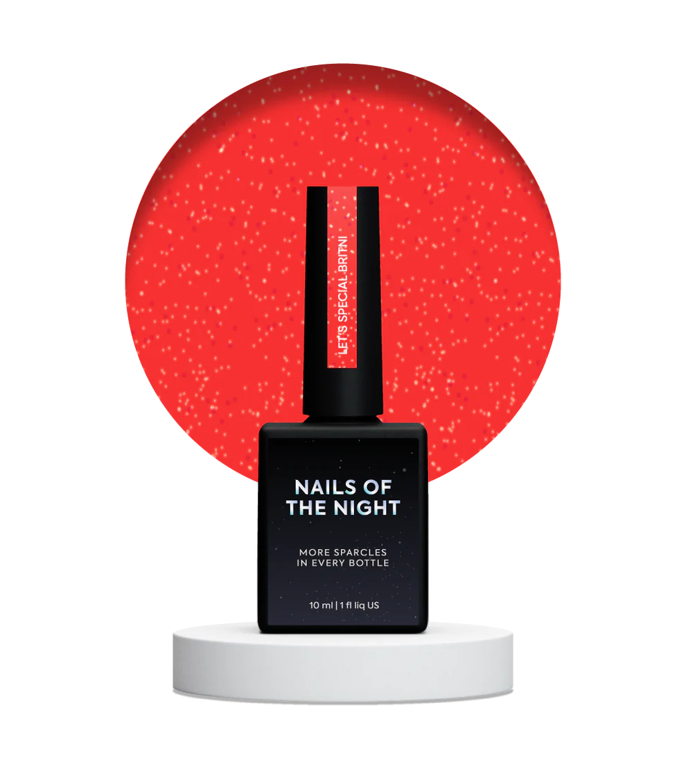 NAILSOFTHEDAY Let’s special Britni — esmalte Carmesí brillante, 10 ml