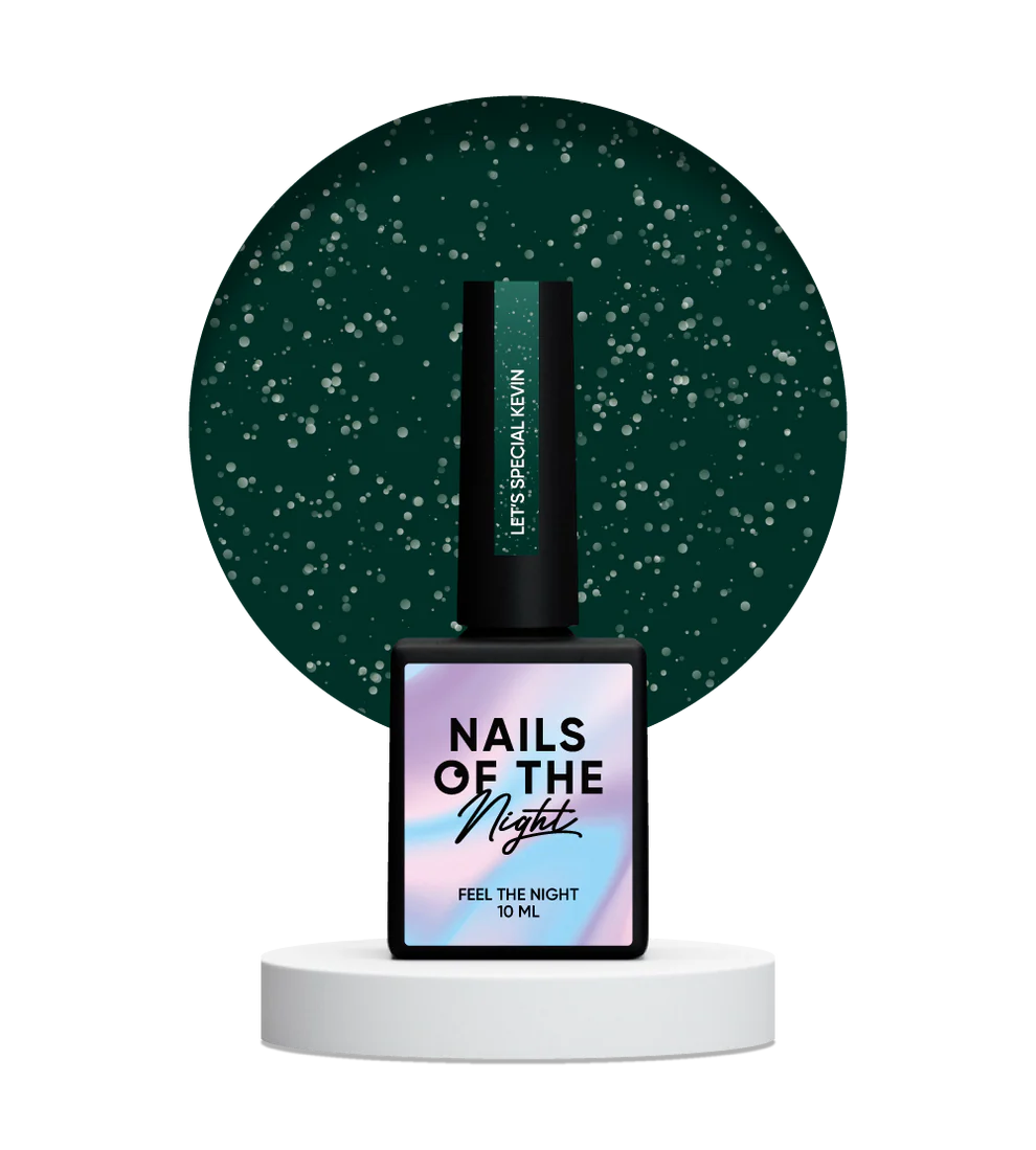 NAILSOFTHEDAY Let’s Special Kevin — Esmalte Verde Oscuro, 10 ml
