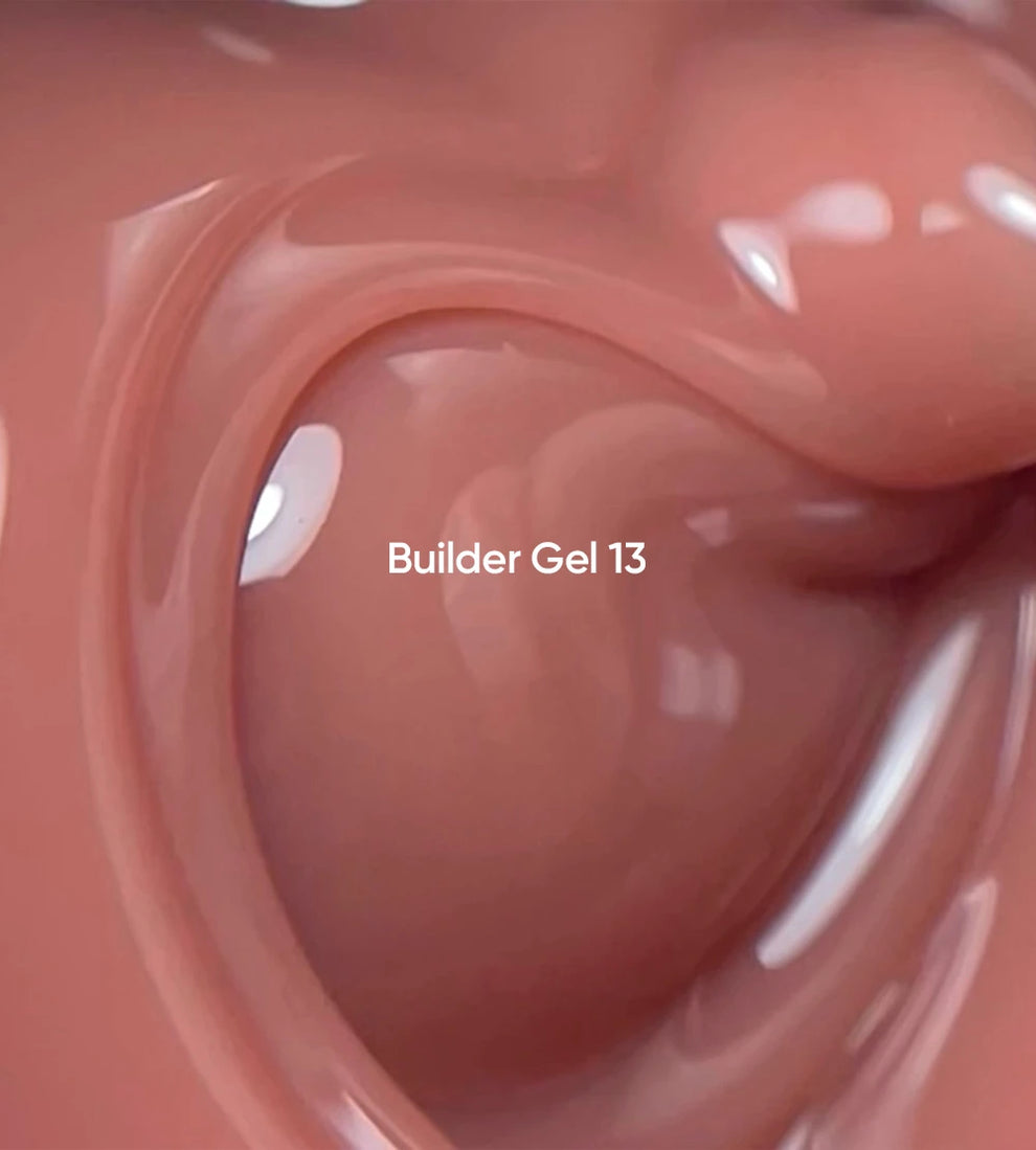 NAILSOFTHEDAY Builder Gel 13 -Caramelo Oscuro, 30 ml