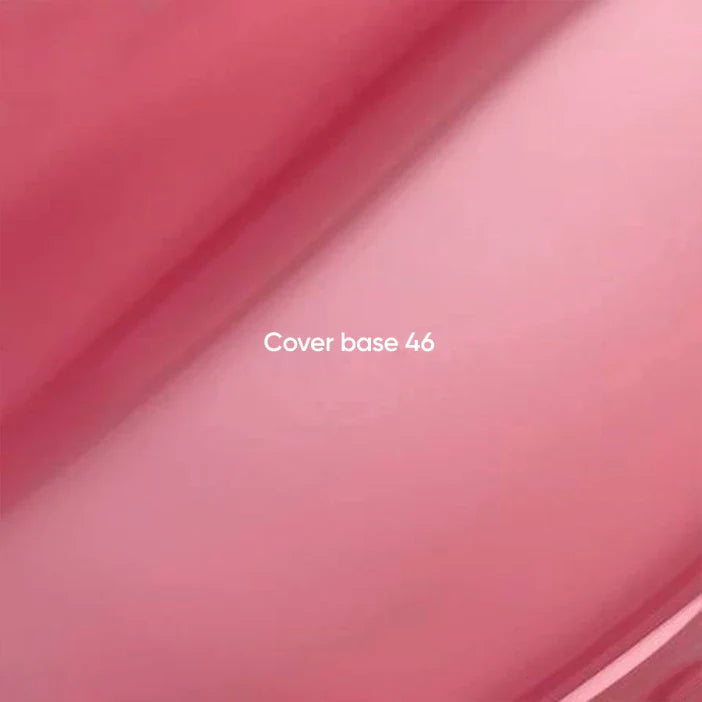 Cover Base 46 Light Pigment – base rosa empolvado semitransparente, 10 ml