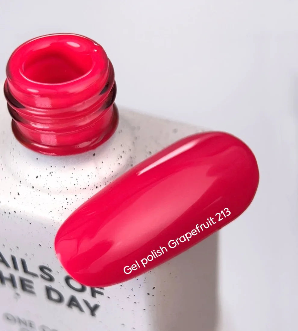 NAILSOFTHEDAY Gel Polish Grapefruit — esmalte semipermanente neón frambuesa, 10 ml