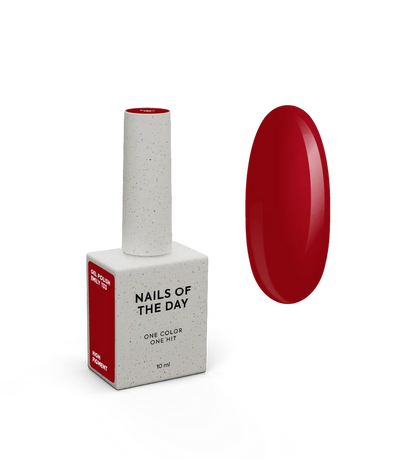 NAILSOFTHEDAY Let’s Special Emily 133— esmalte rojo profundo, 10 ml.