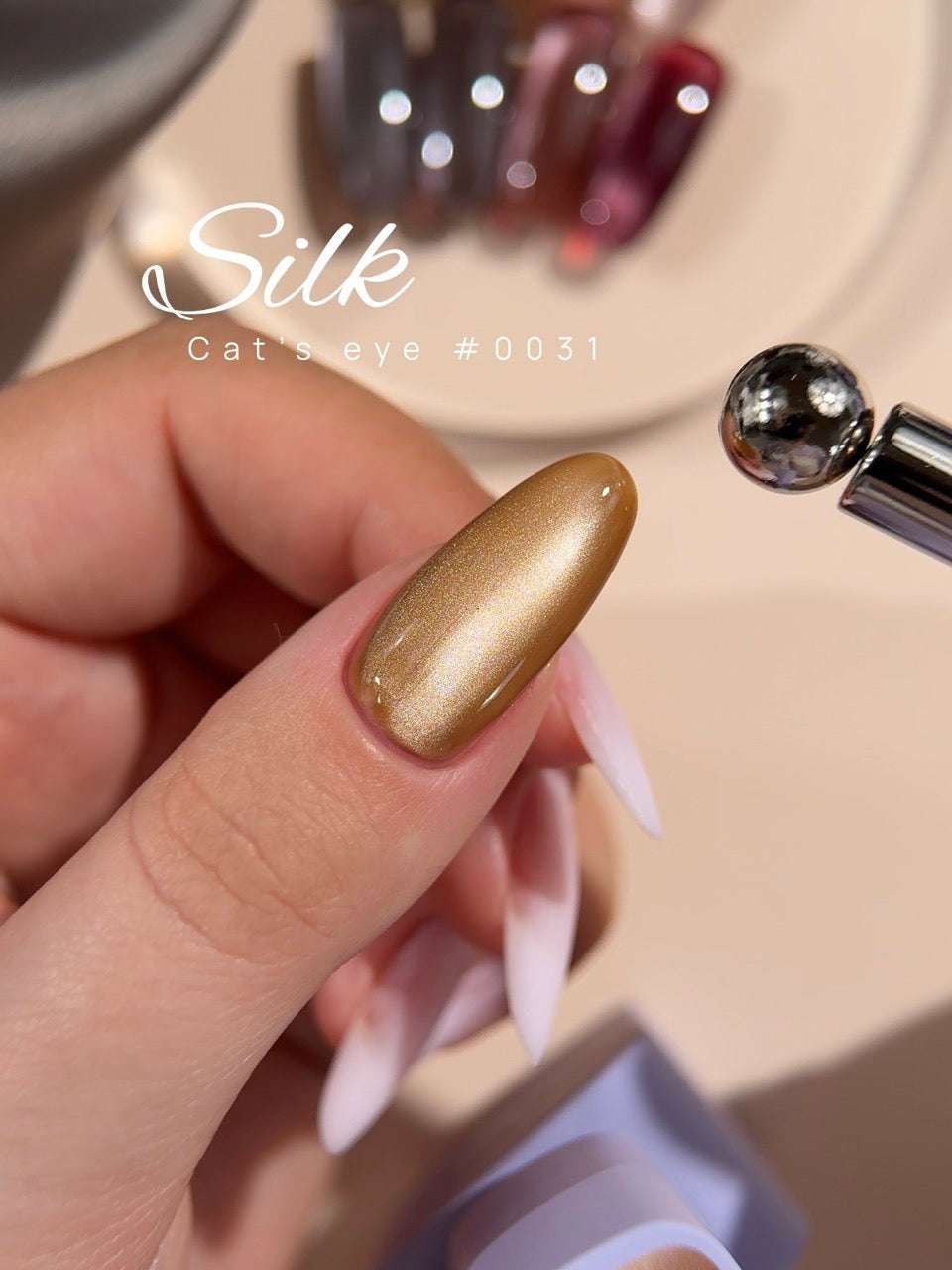 DNKa' Esmalte Semi #0031 Cat Eye Silk, 12ml