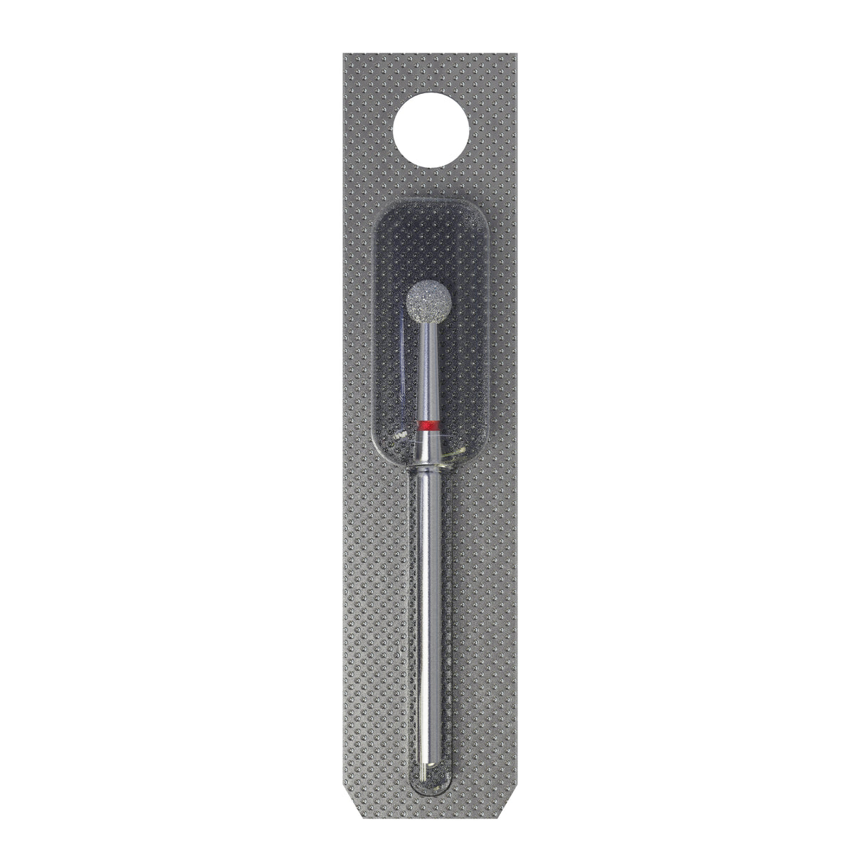 Fresa diamantada para piel "bola" roja EXPERT diámetro 4 mm (divisible por 10)