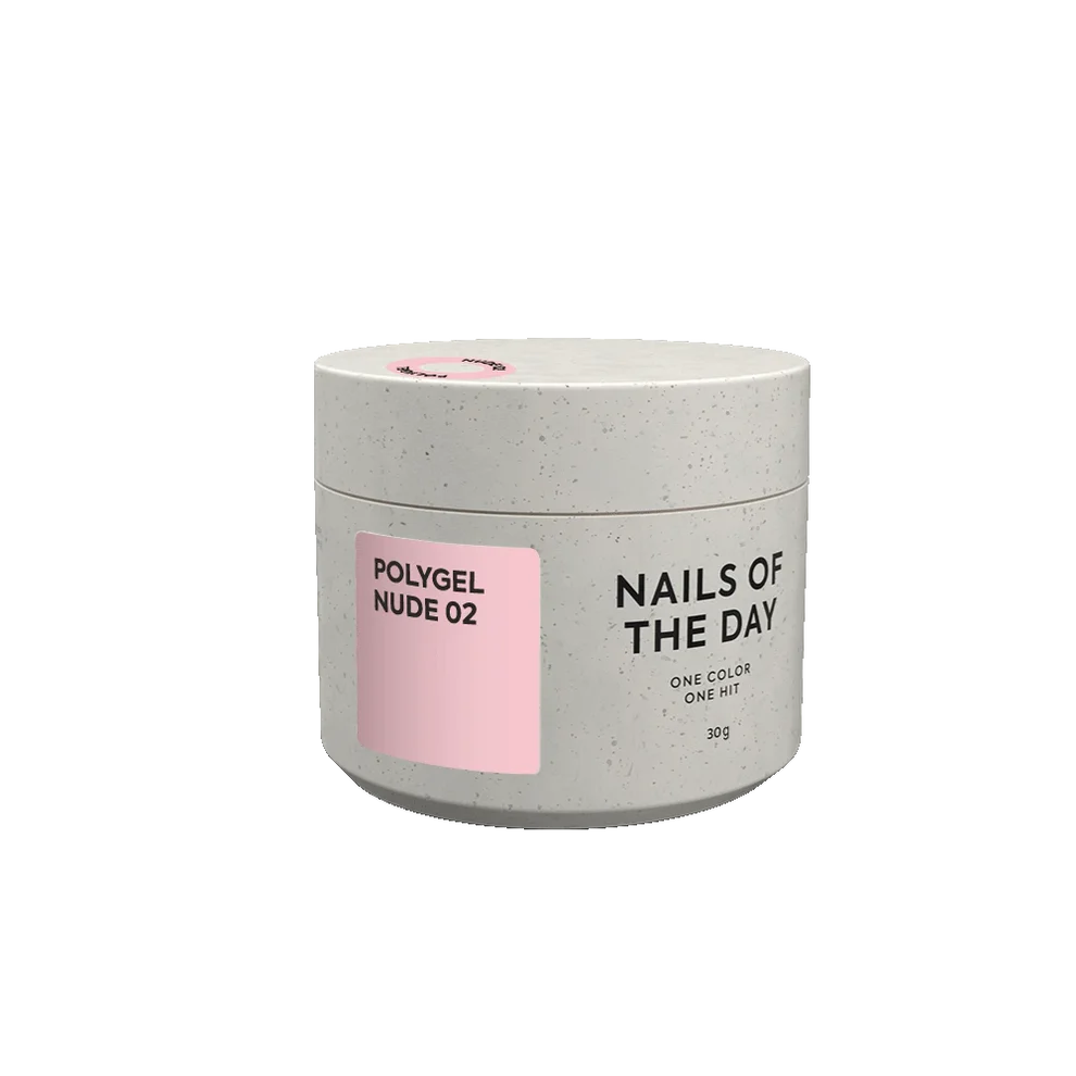 NAILSOFTHEDAY Acrygel nude 02: Acrygel de grano fino color nude suave, 30 g
