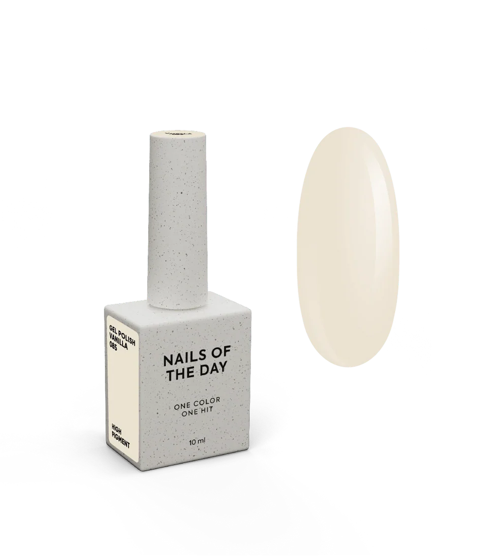 NAILSOFTHEDAY Let's Special Vanilla 085— Esmalte Semi vainilla, 10 ml