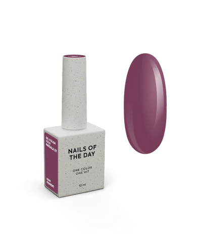 NAILSOFTHEDAY Let's Special Cold Marsala 377- esmalte burdeos claro, 10 ml