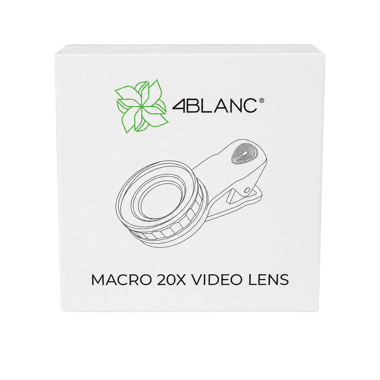 Lente Macro para Video 20x - 4Blanc