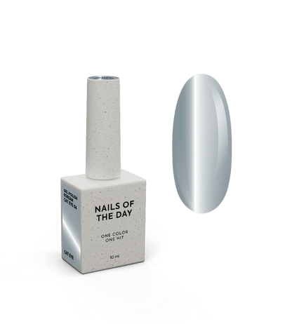 NAILSOFTHEDAY Korean Cat Eye 06 – esmalte semipermanente efecto ojo de gato gris azulado, 10 ml