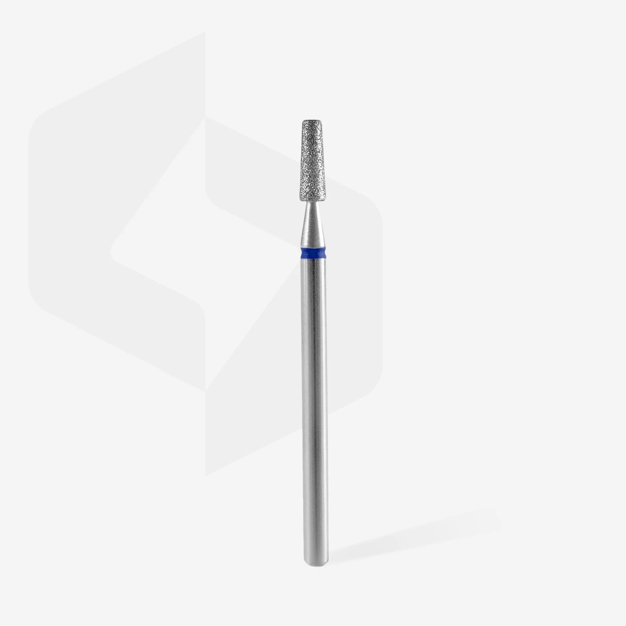 Fresa diamantada para piel "frustum" azul EXPERT diámetro 2,5 mm, parte útil 8 mm (divisible por 10)