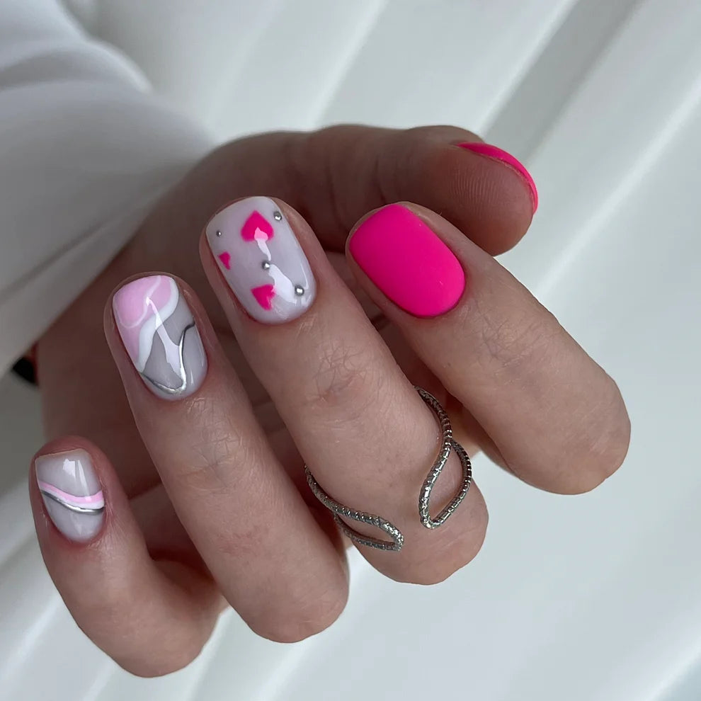 NAILSOFTHEDAY Let’s Special Barbie 209— esmalte semipermanente rosa neón, 10 ml